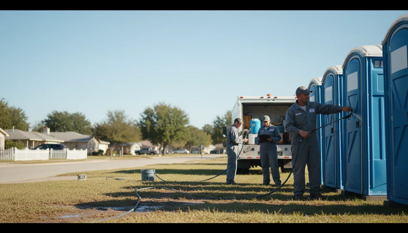 Long-Term Portable Toilet Rental in Grizzly Flats, CA near me